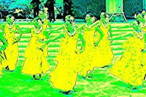 Hawaian Dancers gelb