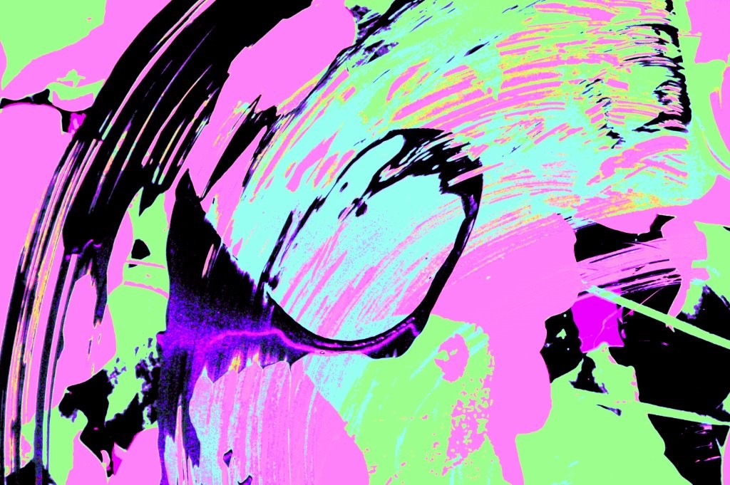 Kunstfotos OVERPAINTED LOTUS PART I